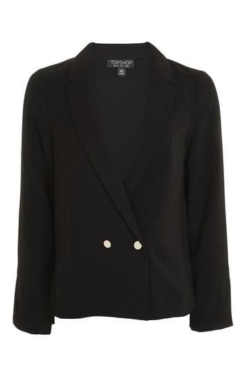 Topshop Split Cuff Blazer