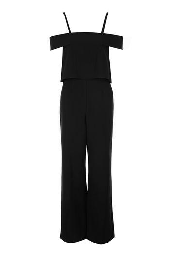 Topshop Flared Bardot Jumpsuit