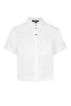 Topshop Petite Smart Short Sleeve Shirt