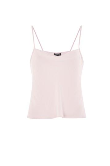 Topshop Blush Cowl Neck Camisole Top
