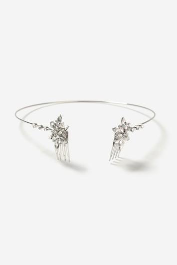 Topshop Crystal Petal Halo Headband