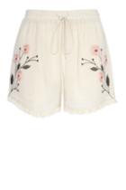 Topshop *embroidered Cropped Blouse By Glamorous