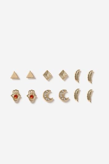 Topshop Moon Earrings Pack