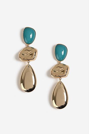 Topshop Pebble Drop Earrings