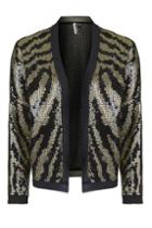 Topshop Tiger Sequin Jacket