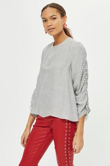 Topshop Tie Back Top