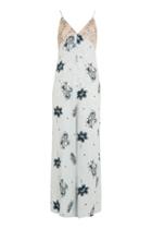 Topshop Embroidered And Floral Print Jumpsuit