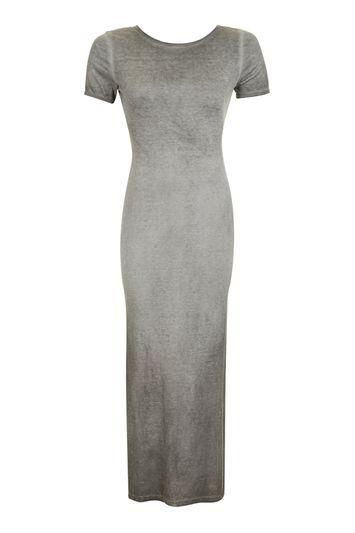 Topshop Twist Back Midi Dress