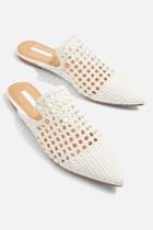 Topshop Knot Woven Mules
