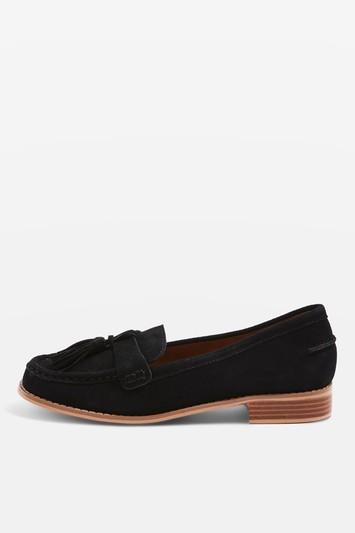 Topshop Lily Suede Tassel Loafers