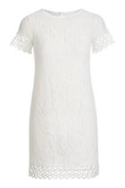 Topshop *lace And Trim Mix Shift Dress By Rare