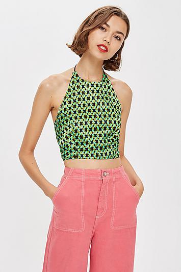 Topshop Halter Neck Top