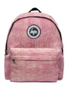 Topshop *pink Denim Wash Backpack By Hype