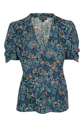 Topshop Short Sleeve Tee Blouse
