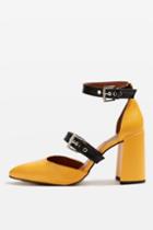 Topshop Gusto Multi Buckle Shoes