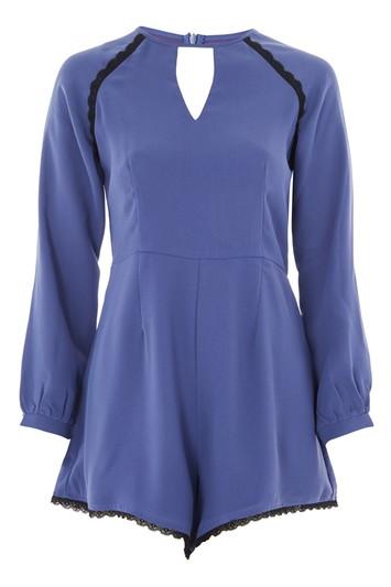Topshop *tahoe Magic Hour Playsuit By Wyldr