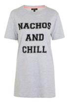 Topshop Nachos Sleep T-shirt