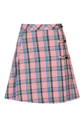 Topshop Plaid Tennis Skirt By Unif