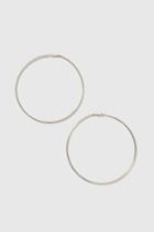 Topshop Gold Extra Large Hoop Earring