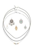 Topshop Charm Ditsy Necklace Multi-pack