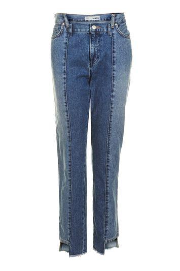 Topshop Topshop Reclaim Half And Half Jean