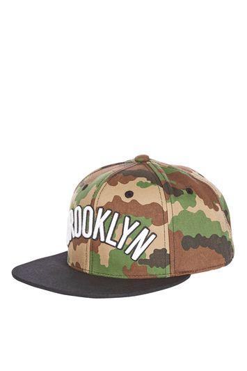 Topshop Camouflage Brooklyn Cap By Adidas Originals