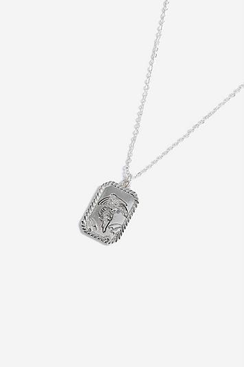 Topshop *saint Michael Pendant Necklace