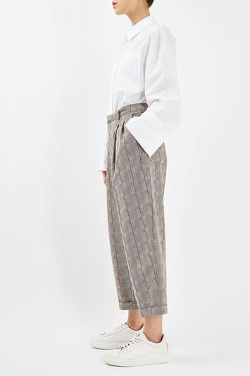 Topshop Checked Mensy Trousers By Boutique