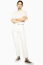 Topshop *white Slim Jeans By Boutique