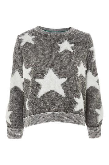 Topshop Star Pattern Jumper