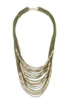 Topshop Cord And Metal Multirow