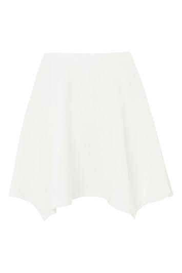 Topshop Hanky Jersey Flippy Skirt