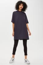 Topshop High Neck Tunic T-shirt