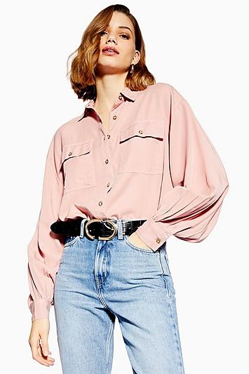 Topshop Petite Utility Shirt