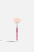 Topshop *pink Liquid Glitter Fan Brush By Skinnydip Beauty
