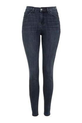 Topshop Moto Washed Blue Jamie Jeans