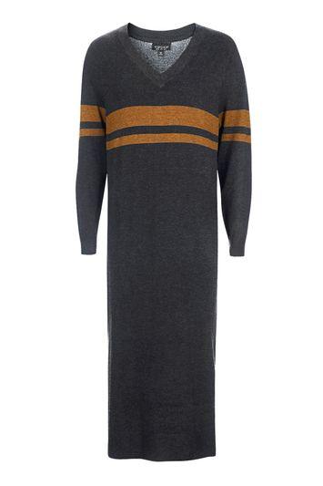 Topshop Oversized Sport Midi Dress