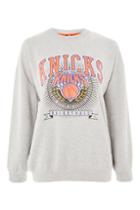 Topshop Knicks Sweatshirt By Unk X Topshop