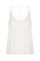 Topshop Tall Strappy Plunge Cami