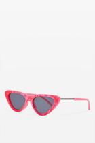 Topshop Pointy Polly Cateye Sunglasses