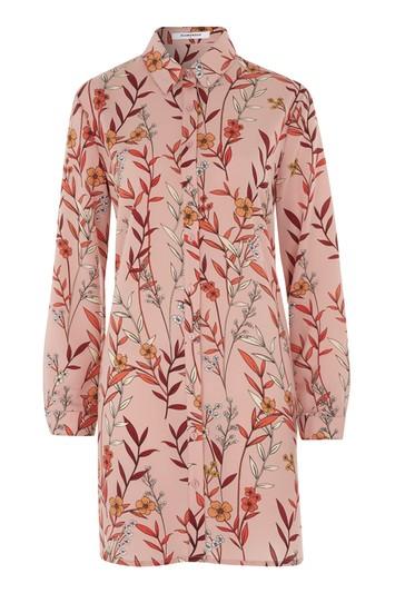 Topshop *floral Swing Shirt By Glamorous