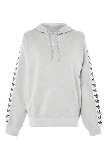 Topshop Trefoil Tape Hoody By Adidas Originals