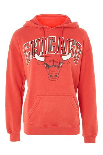 Topshop Chicago Bulls Hoodie By Unk