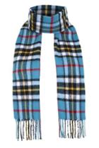Topshop Thompson Blue Check Scarf