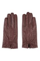 Topshop Core Stitch Leather Gloves