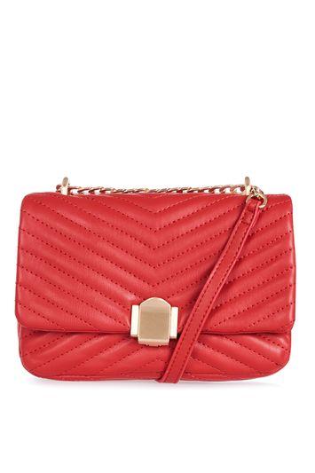Topshop Obi Quilted Crossbody Bag