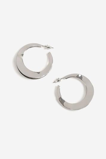 Topshop Open Edge Hoop Earrings