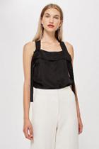 Topshop *pinafore Top By Boutique