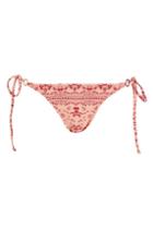 Topshop *tie Side Bikini Bottoms By Mink Pink
