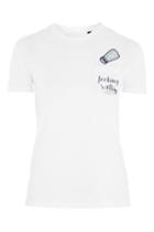 Topshop Salty Glitter Pocket T-shirt By Tee & Cake